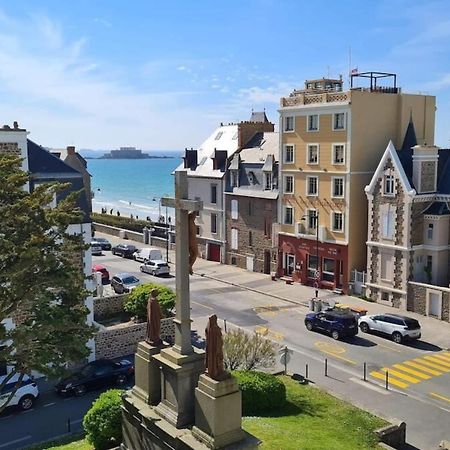 Le Petit Sillon - Joli T2 Renove Vue Mer Parking 圣马洛 外观 照片