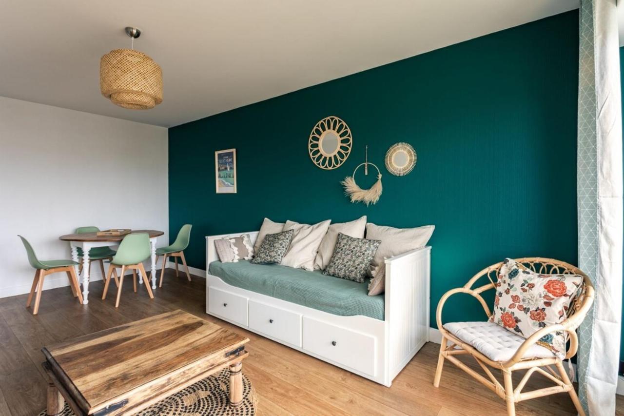 Le Petit Sillon - Joli T2 Renove Vue Mer Parking 圣马洛 外观 照片